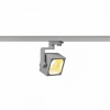 152744, 3Ph, EURO CUBE светильник с COB LED 28.5Вт, CRI 90, 3000К, 2150lm, 30°, серебристый