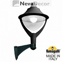 P50.254.000.AXH27, Fumagalli MIDIPILAR/BEPPE LED-HIP, черный/прозрачный