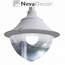 L41.128.000.LXH27, Fumagalli LUIDGI 400-DR (VIVI SICHEM) LED-HIP, серый/прозрачный