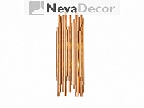 NEWPORT 15400 15402/A , Бра, Matt gold L20*H55*Sp20 cm G9 2*25W, М0057143