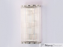 NEWPORT 10220 10226/A nickel ,Бра, Nickel Clear glass L17*H35*Sp10 cm G9 6*40W, М0064189